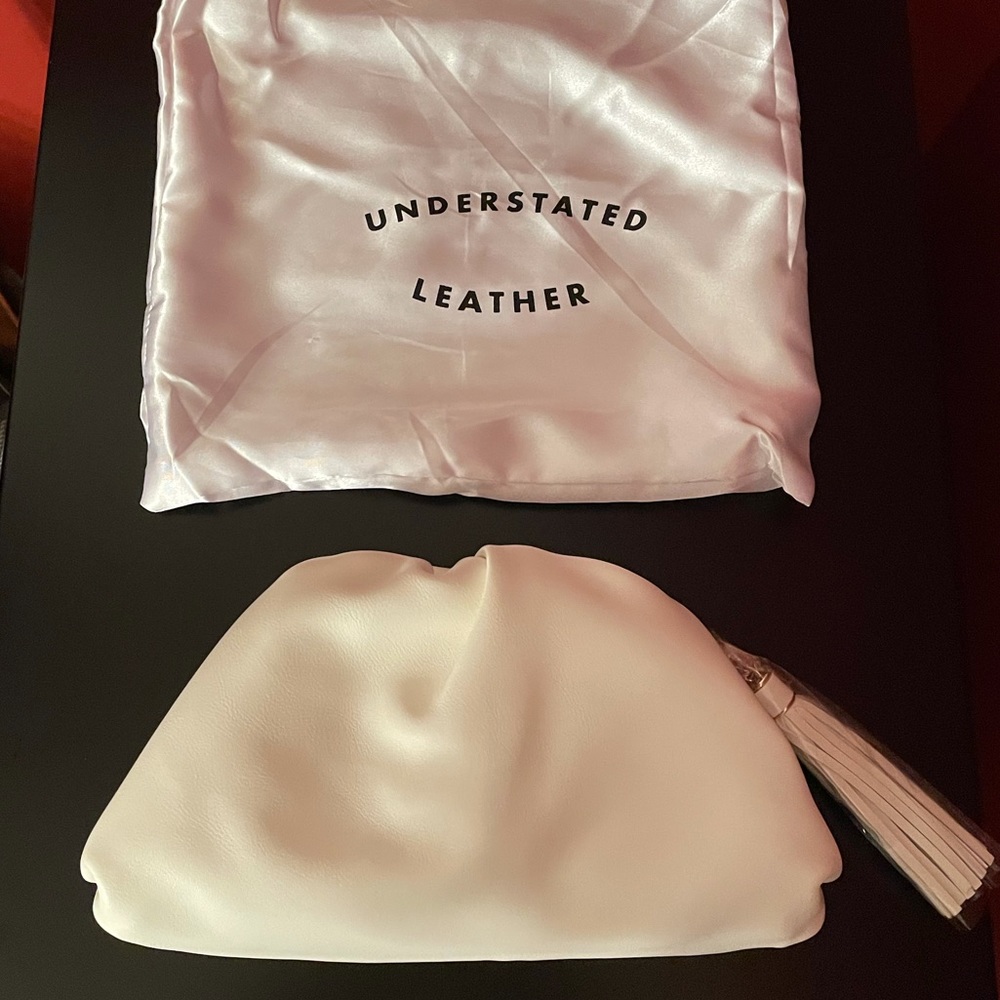 Understated Leather Clutch